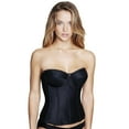 thumbnail image 1 of Juliette Satin Low Back Convertible Strapless Corset Longline Bra, 1 of 7