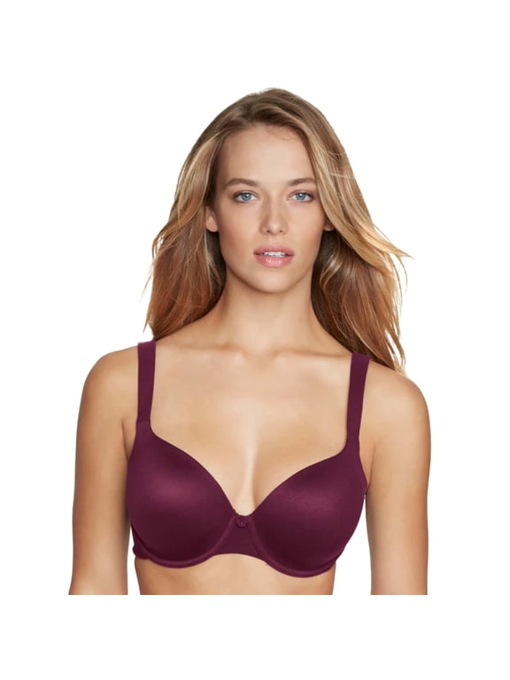 Maxine Seamless T-Shirt Bra #4500 – Full Figure Deep Plunge Bra with Cushioned Underwire - Lingerie for Women
