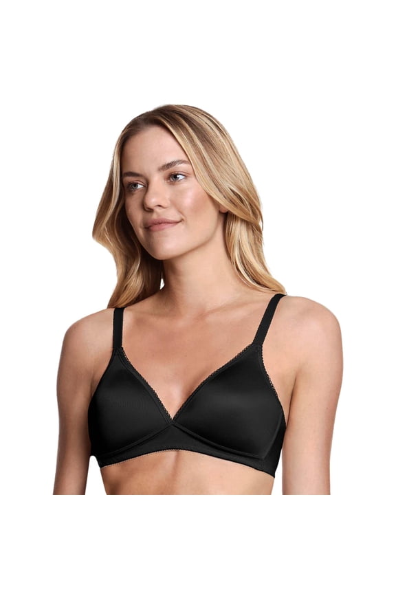 Sara Wire-Free Soft Cup T-Shirt Bra #5400 – Seamless Everyday Comfort Bra with Memory Foam Cups - Lingerie for Women