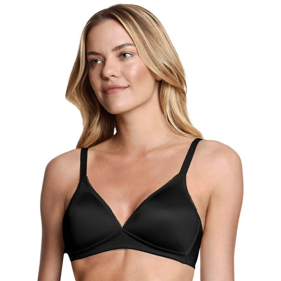 Dominique Sara Wire-Free Soft Cup T-Shirt Bra #5400 – Seamless Everyday Comfort Bra with Memory Foam Cups - Lingerie for Women