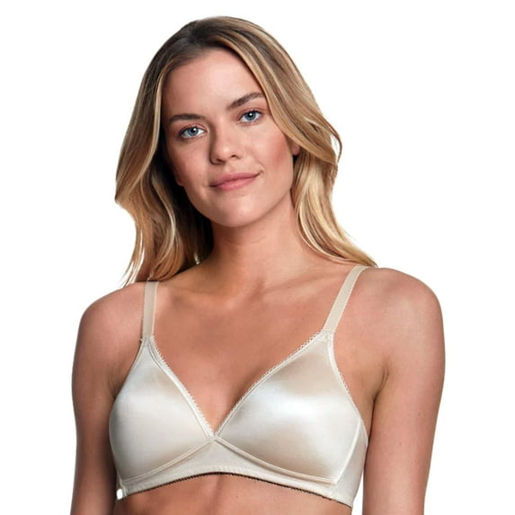 Sara Wire-Free Soft Cup T-Shirt Everyday Comfort Bra with Memory Foam Cups
