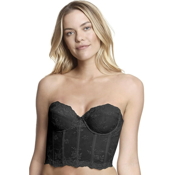 Tayler Ultra Low Back Strapless Lace Bra