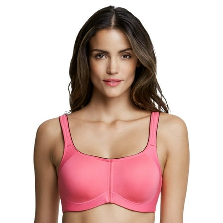 Dominique Zoe Pro Max Support Sports Bra #6100 – High Impact Workout Bra, Seamless Convertible Racerback T-Strap Bra