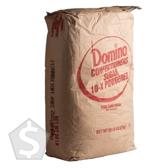 Domino 10X Confectioners Sugar - 50 lb.