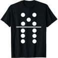 thumbnail image 1 of t-shirt Domino 5 and 6 Matching T-Shirt Halloween Group Costumes 5-6 mens t shirt，black，women，funny，misfits，men，journey, 1 of 4