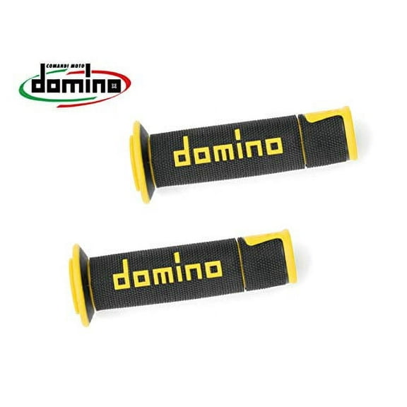 Domino A450 Black/Yellow MX Offroad Grips (A45041C4740B7-0)