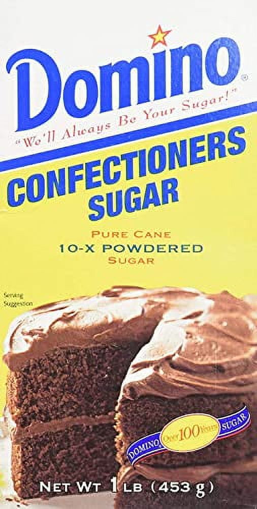 Domino Confectioners 10-x Powdered Sugar, 1 Pound Box - PACK OF 4