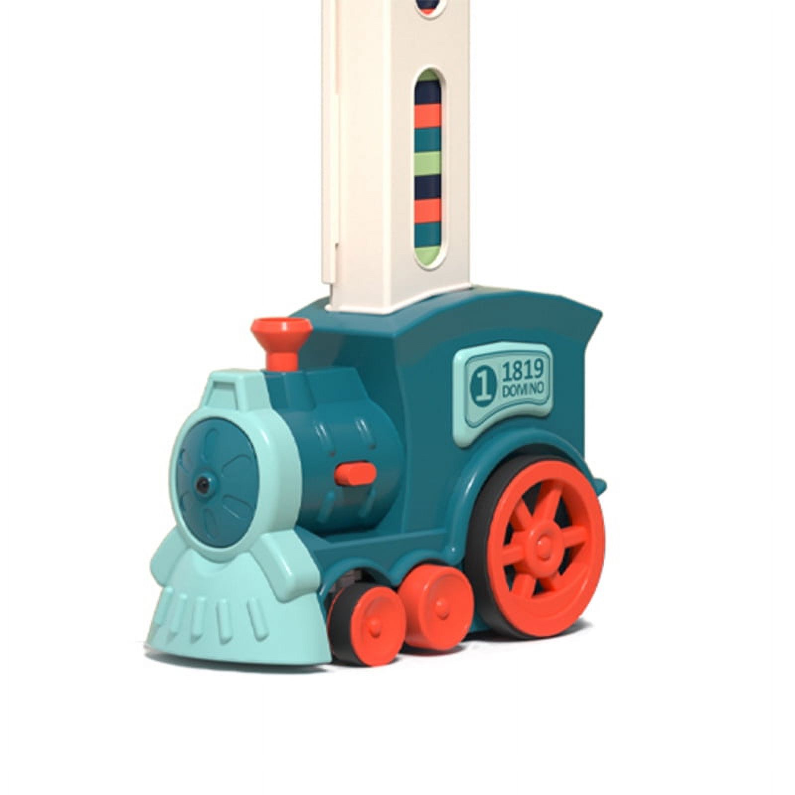 Domino Elektronischer Zug Modell Stapeln Spielzeug Set Kinder Gifts