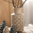 thumbnail image 1 of Domino Embossed Pattern Vase, 1 of 9