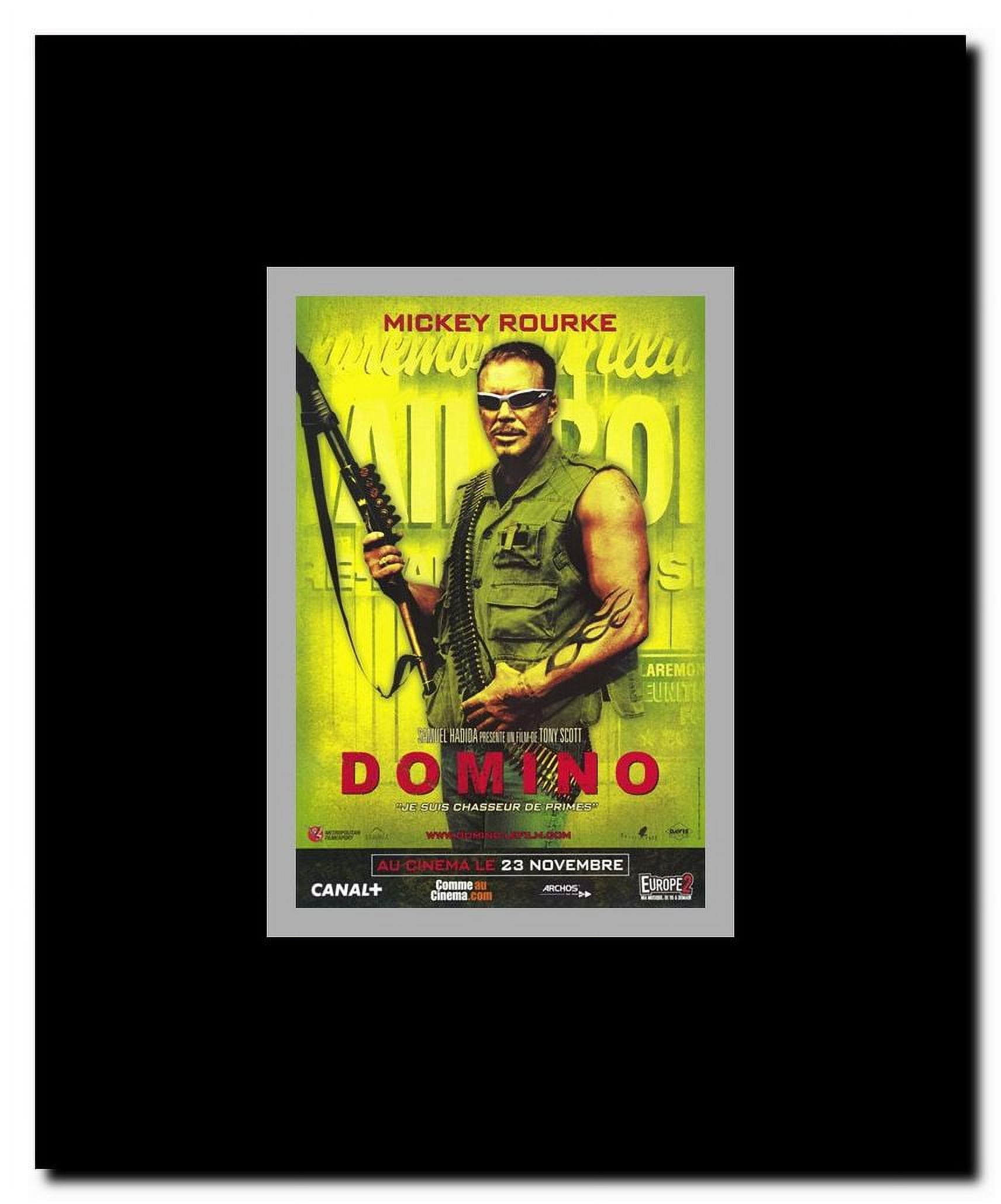Domino Framed Movie Poster