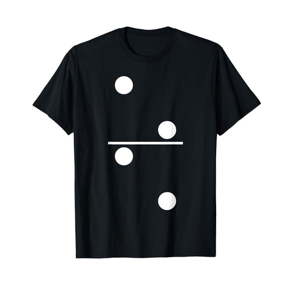 Domino Game 2 2 Matching Halloween Group Costume T-Shirt