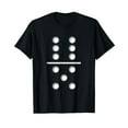 thumbnail image 1 of Domino Game 6 and 5 Shirt Halloween Christmas, 1 of 5