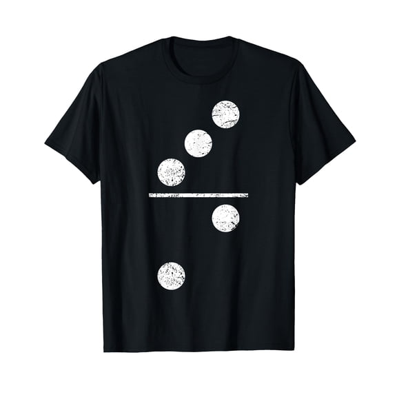 Domino Game TShirt Tile Pieces Trendy Group Family Matching T-Shirt