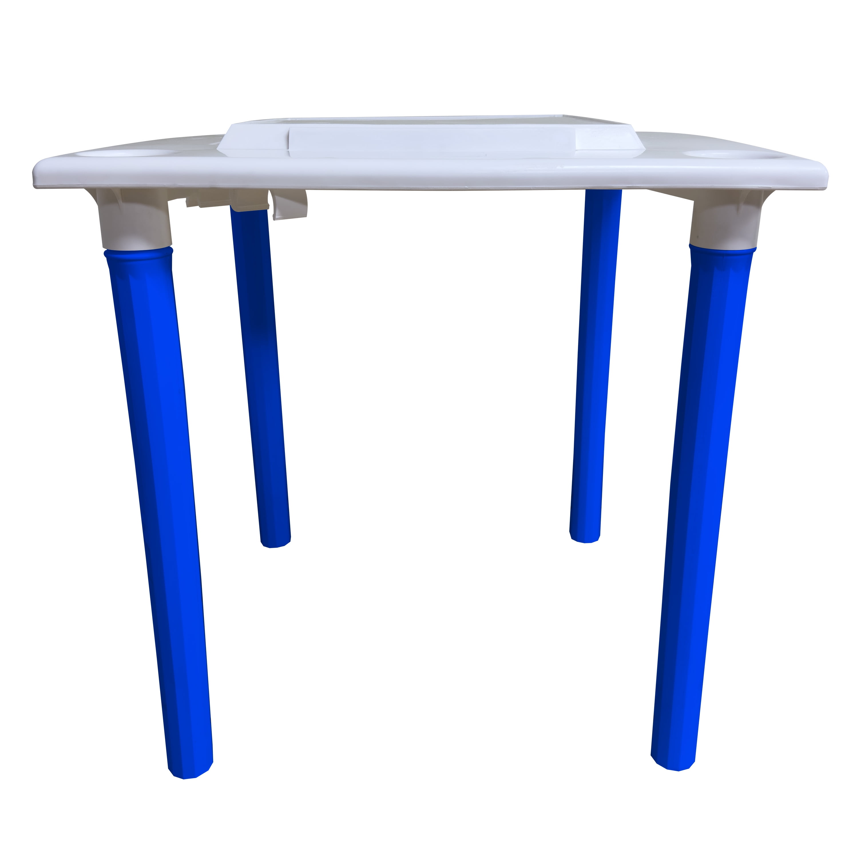 Domino Game Table. Waterproof Plastic Game Table with Drinks Holder. Indoor and Outdoor Use.