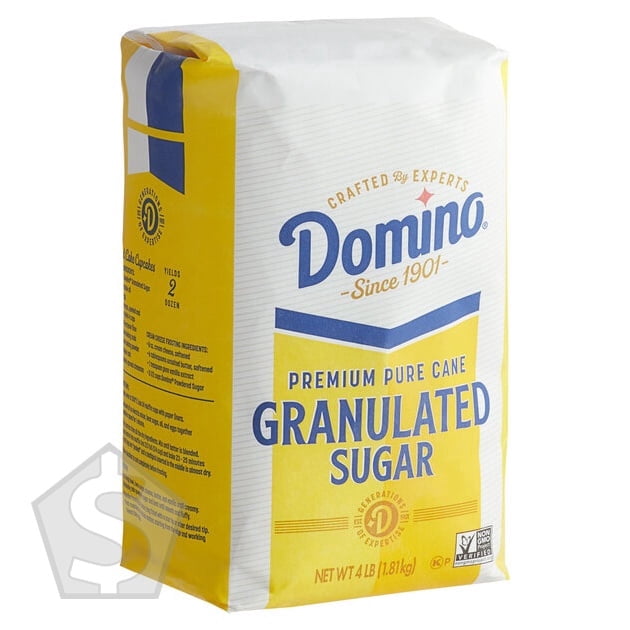 Domino Granulated Sugar 4 lb. - 10/Case