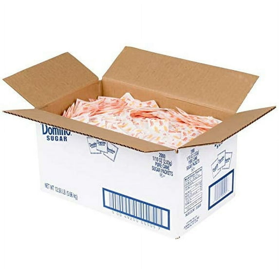 Domino Granulated Sugar Portion Packets, 2000 ct