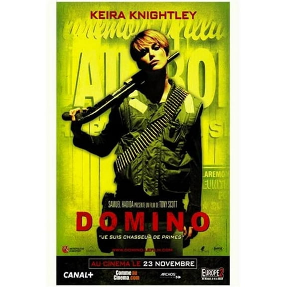 Domino Movie Poster - 11 x 17 in.