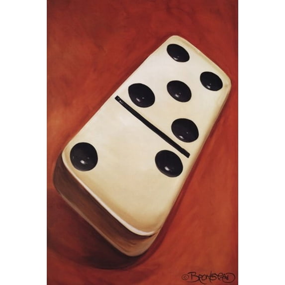Domino Poster Print by David Bromstad (24 x 36)