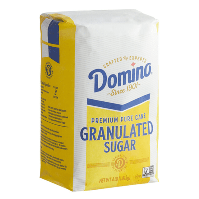 Domino® Premium Pure Cane Granulated Sugar, 4 lb - Pack of 1 - Walmart.com