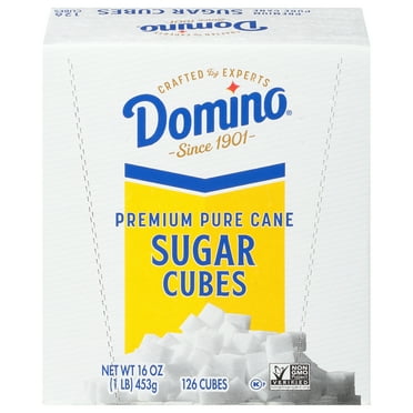 Domino Premium Pure Cane Sugar Cubes, 126 Cubes, 1 lb