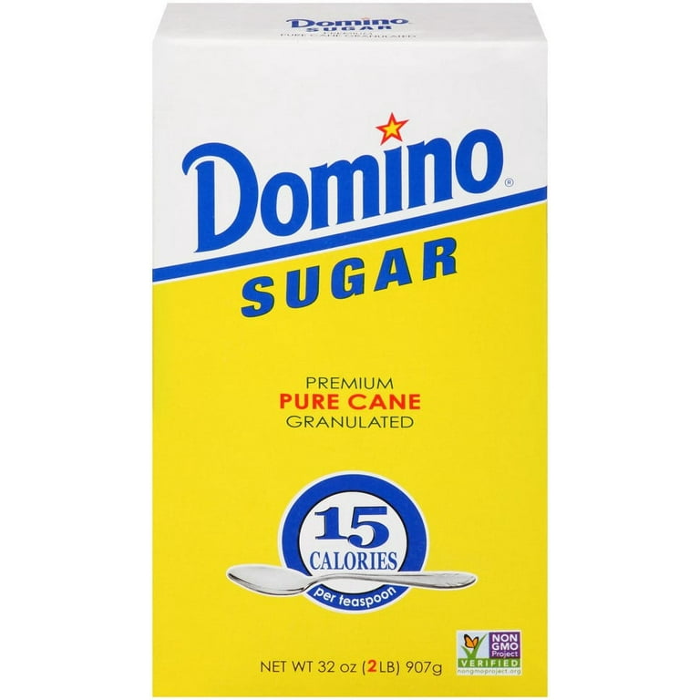 Domino Premium Sugar Cane Granulated Sugar 32 oz. Box - Walmart.com