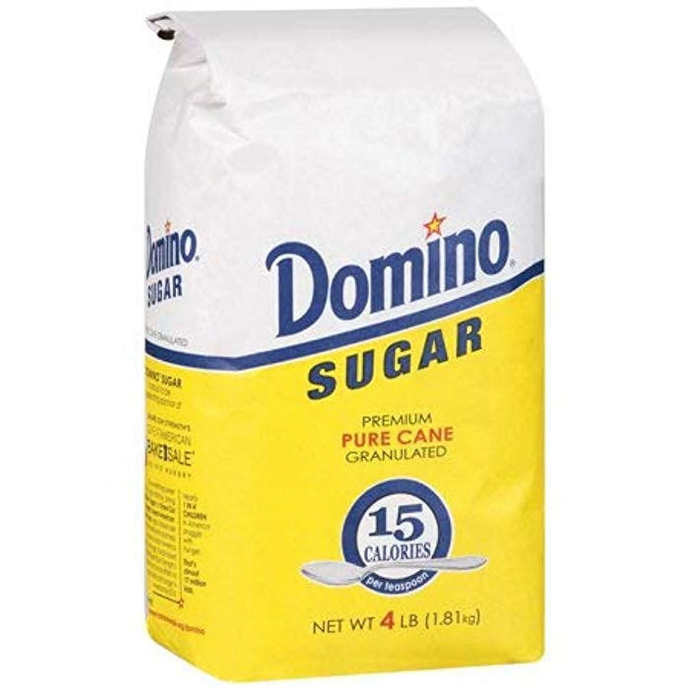 Pure Cane Granulated Sugar, 4 Lb (2 Pack)
