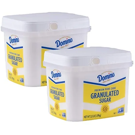Domino: Pure Cane Granulated Sugar, 4 Lb (6 Pack)
