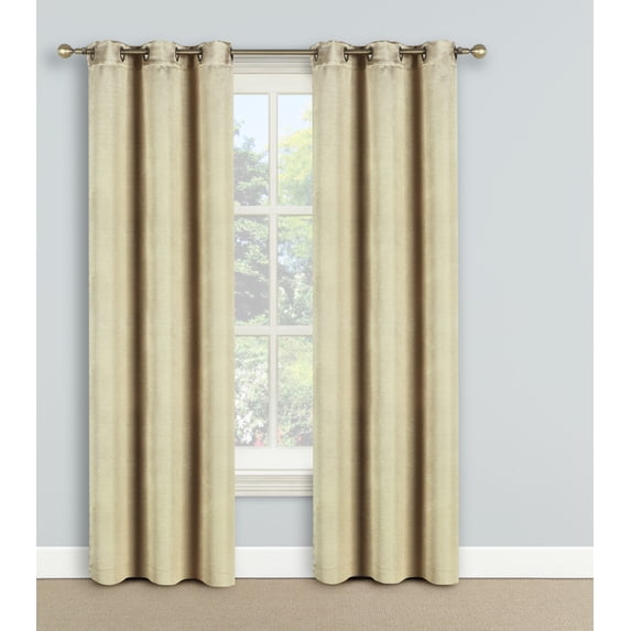 Domino Window Panel Pair Dune 84"