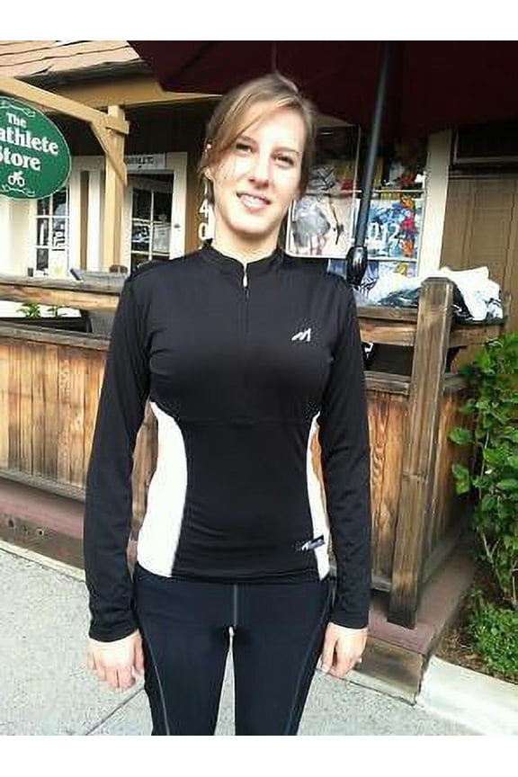 Women's Euro Series Long Sleeve Jersey - Midnight Black / Small