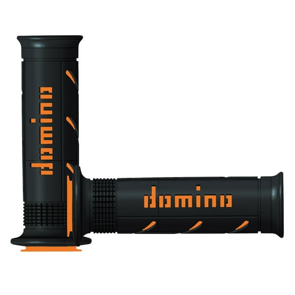 Domino XM2 Twist Throttle Black/Orange Handlebar Grips (A25041C4540C7-0)