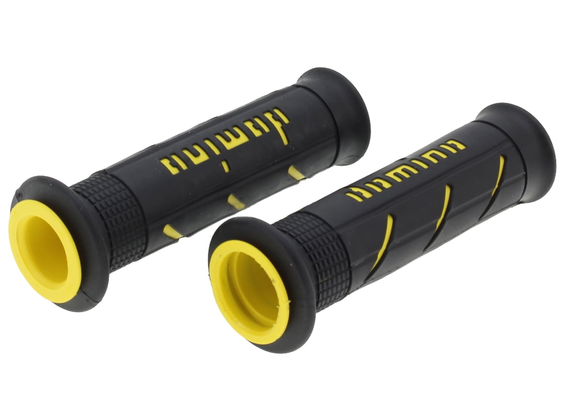 Domino XM2 Twist Throttle Black/Yellow Handlebar Grips (A25041C4740B7-0)