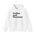thumbnail image 1 of Dominoes 1970s 70s Hoodie, Gifts, Hooded Sweatshirt, 1 of 4