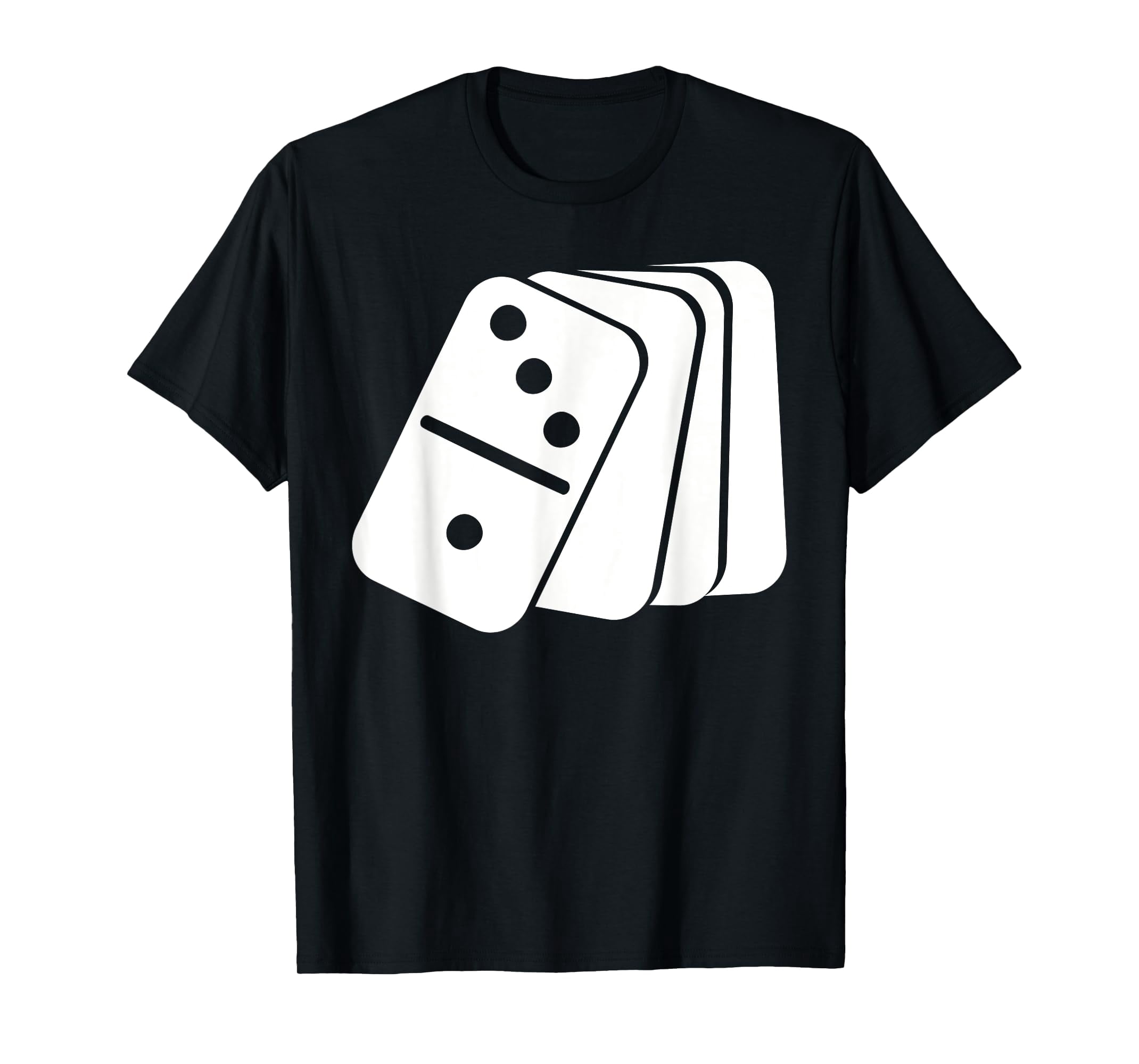 Camiseta De Dominó Vintage Double One Domino 1 And 1 White Dots 1 1