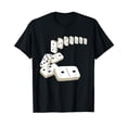 thumbnail image 1 of Dominoes Tiles - Domino Player Dominoes Lover T-Shirt, 1 of 5