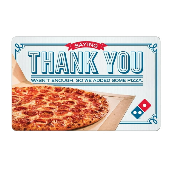 Dominos $50 Thank You eGift Card [Email Delivery]