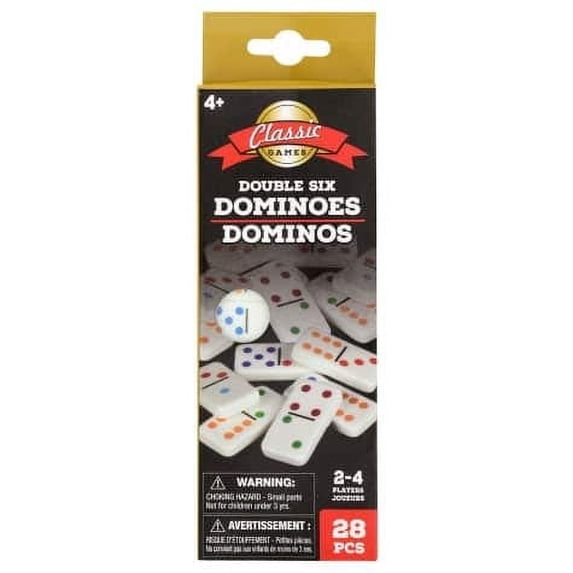 Dominos Double Six color Dot by greenbrier