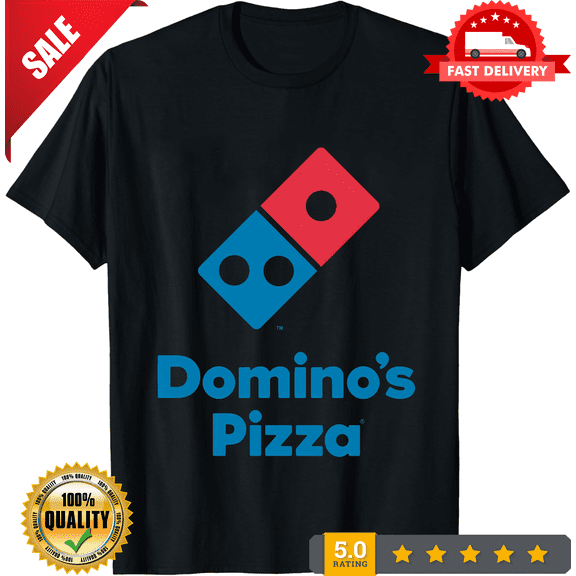 Dominos Pizza T Shirt BRAND NEW Apparel Unisex Graphic Tee USA Logo, LIMITED EDITION-TH73653