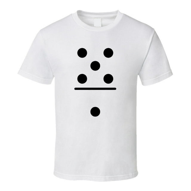 Dominos Tile Card Game One Five Fun Cool T Shirt