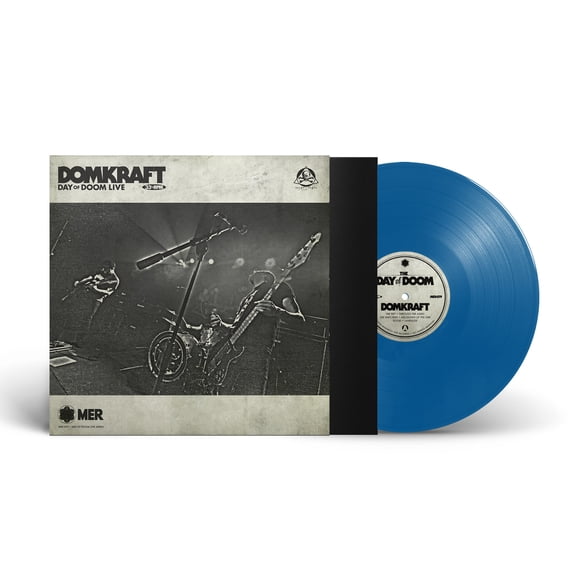 Domkraft - Day Of Doom Live (Ocean Blue Vinyl)