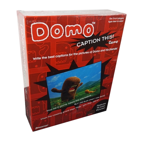 Domo CAPTION THIS! Game ~ For 3 to 8 Players