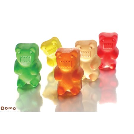 Domo Delicious Funny Cute Gummy Candy Cool Wall Art Print Poster 12x18