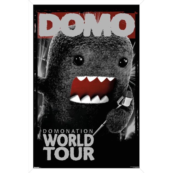 Domo - Domonation World Tour Wall Poster, 22.375" x 34" Framed