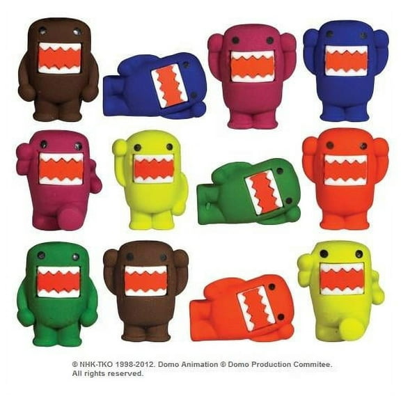 Domo Figure Erasers Assortment (Dozen)