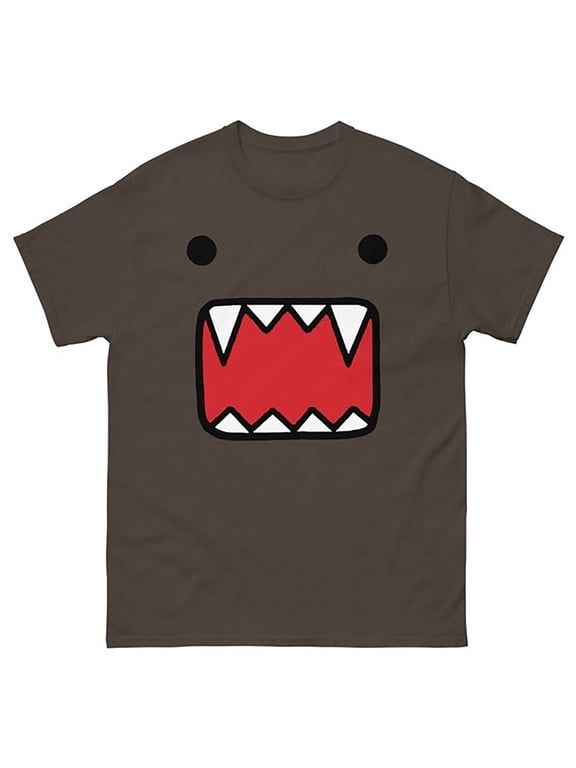 Domo Kun Face T-Shirt, Monster Eyes mouth shirt, Cartoon graphic
