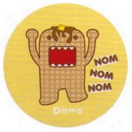 Domo-Kun Waffles Button DB4640