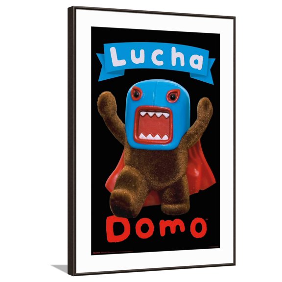 Domo - Lucha Libre Power Canvas Wall Poster, 22.375" x 34"