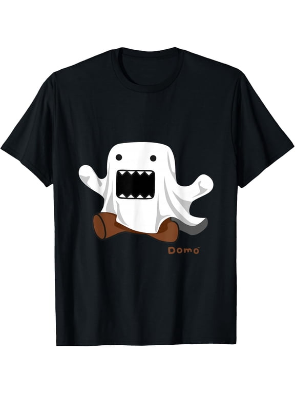 Domo Merchandise Y2K Era Fandom Ghost T-Shirt BLACK Unisex S-5XL Hot Trending Shirt, Vintage Birthday Gift