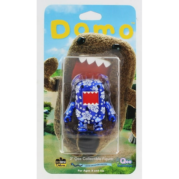 Domo Qee Tropical Metallic Blue 2" Mini Figure