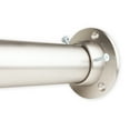 thumbnail image 1 of Domovina 1.5" Adjustable Closet Rod and Socket Set-Color:Satin Nickel,Size:28-48", 1 of 3