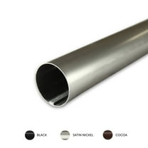 Domovina 1.5" Decorative Pole 8 feet long-Color:Satin Nickel